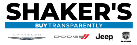 Shaker's CDJR logo
