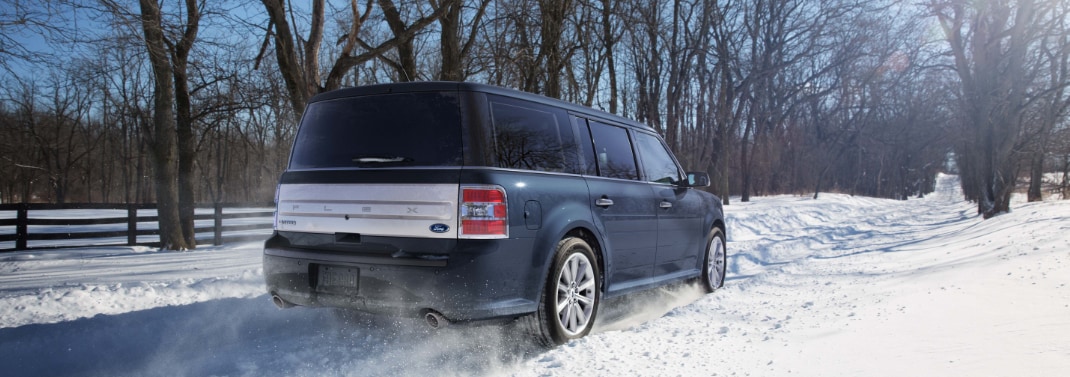 Ford Flex with winter tires in Waterbury CT