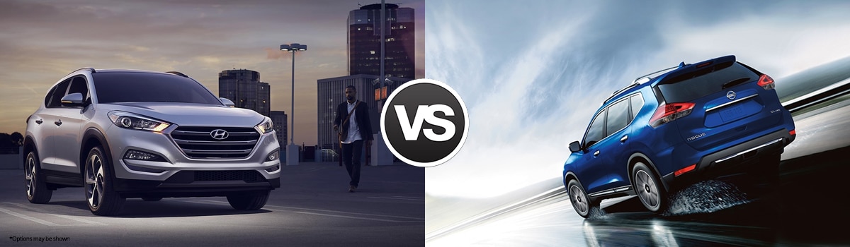 2018 Hyundai Tucson vs Nissan Rogue