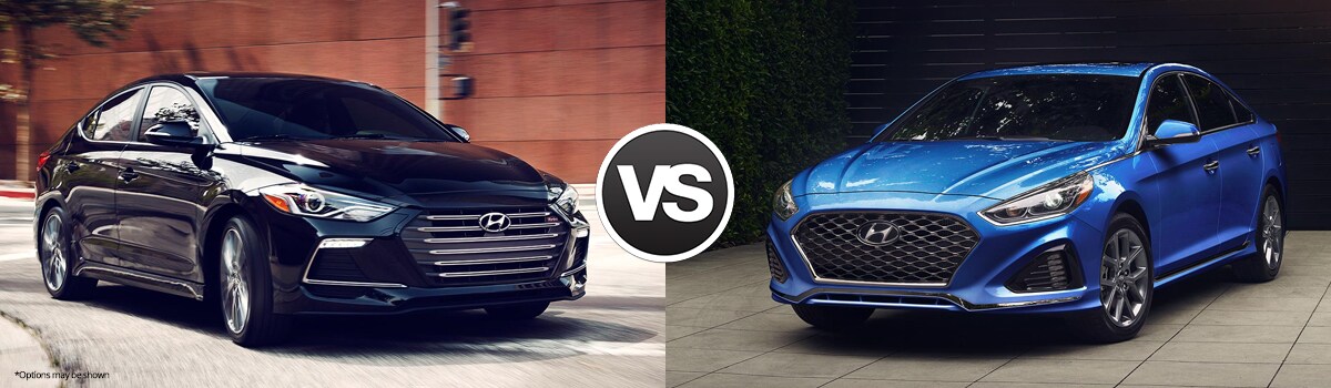 2018 Hyundai Elantra vs Hyundai Sonata