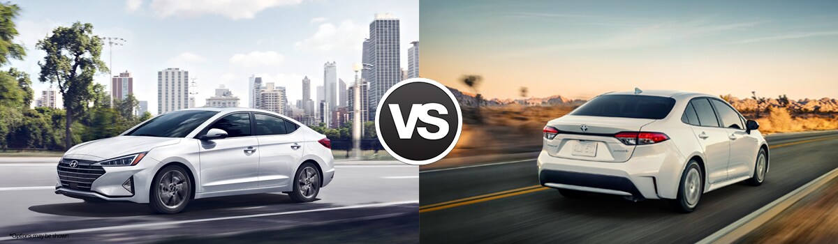 2020 Hyundai Elantra vs Toyota Corolla