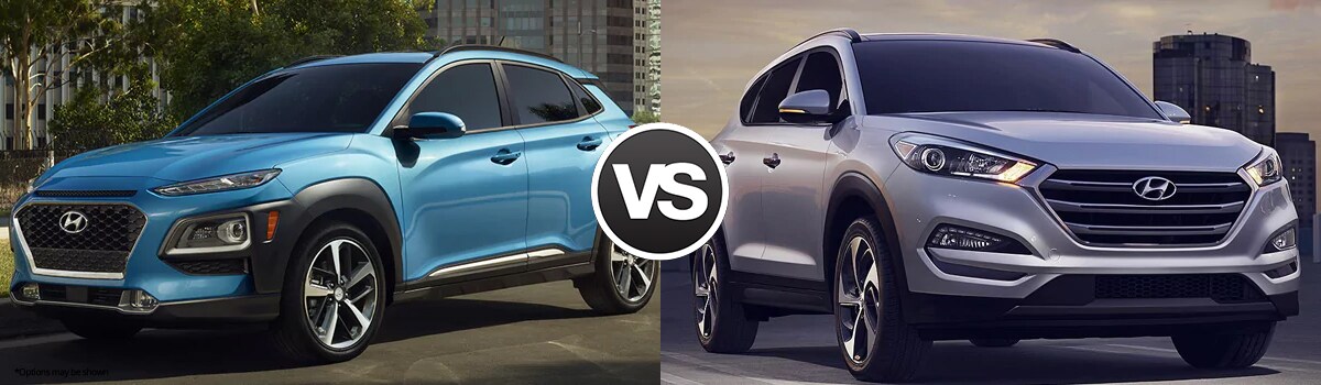 2018 Hyundai Kona vs Hyundai Tucson