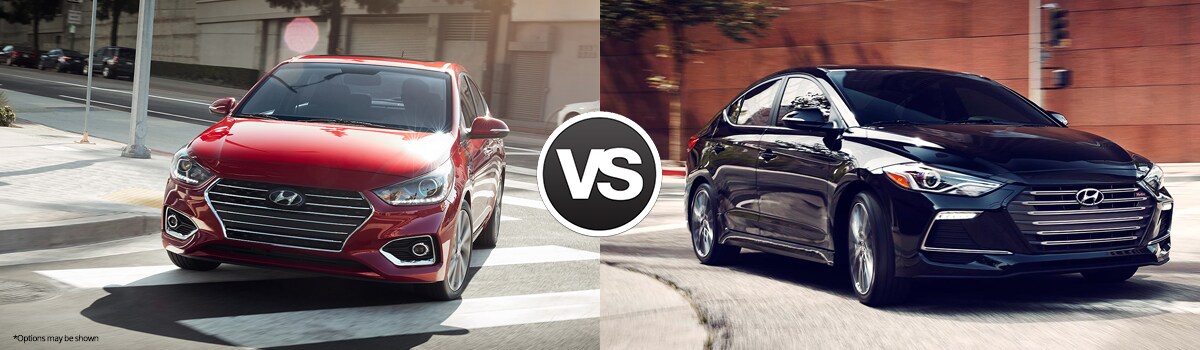 2018 Hyundai Accent vs Hyundai Elantra