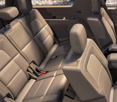 second- and third-row comfort