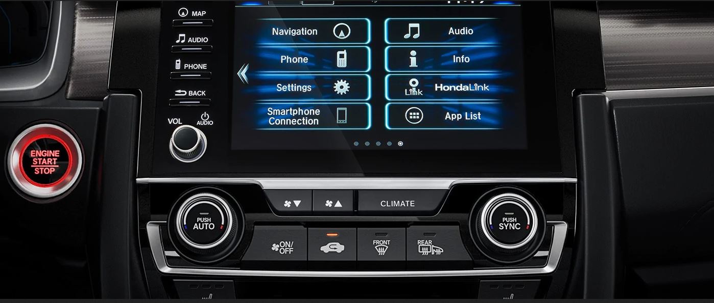 2020 Honda Civic Touchscreen Display