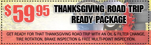 Sacramento Oil Change, Tire Rotation, Brake & Multi-Point Inspection