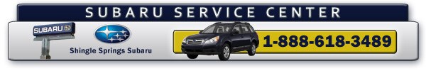 Sacramento Subaru Service Center Shingle Springs Subaru Repair