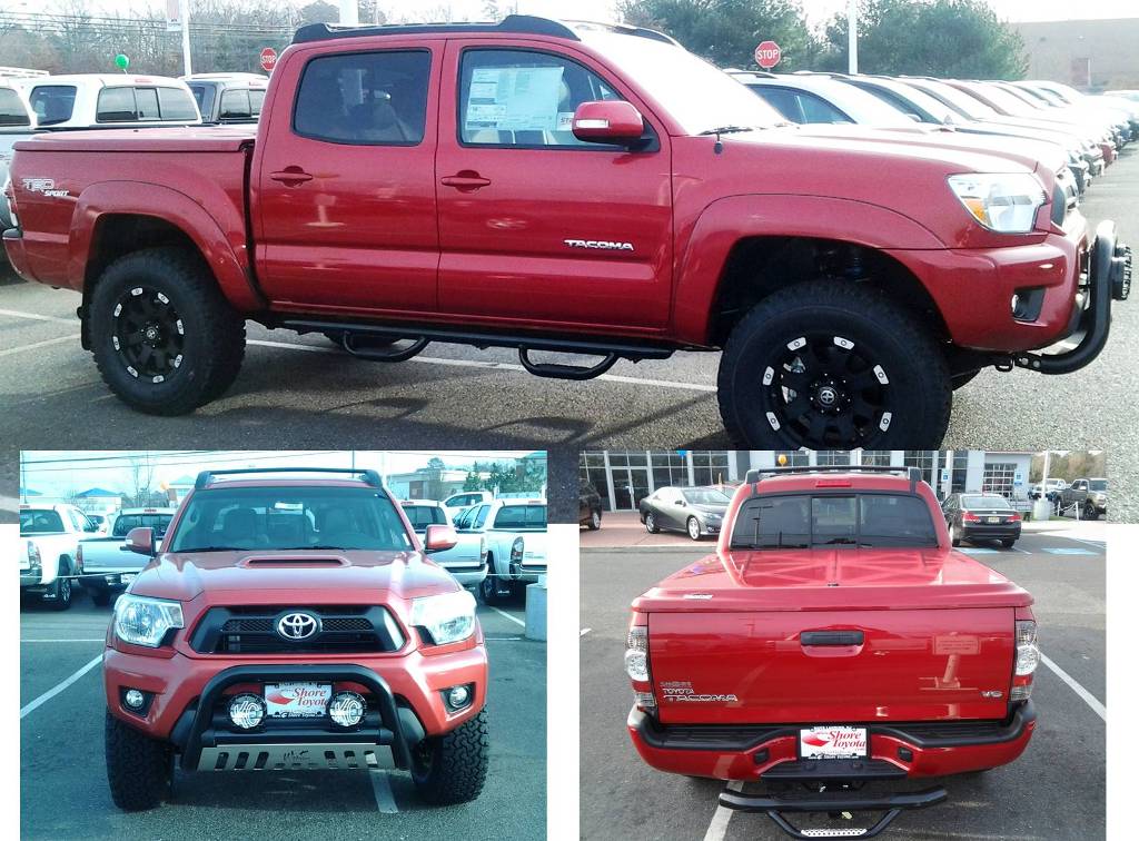Where can you purchase genuine Toyota Tacoma accessories?