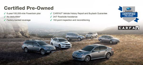 Subaru Certified Pre-Owned Denver