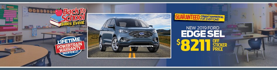 2019 Ford Edge Special Offer