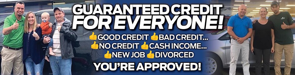 Guaranteed Credit from Short Redmond Ford