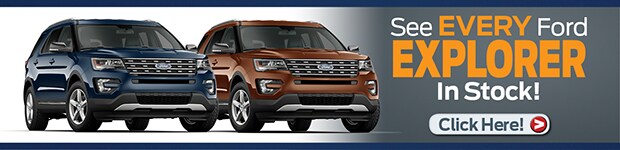 See every Ford Explorer in stock