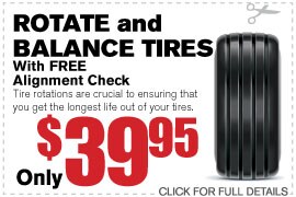 Rotate & Balance Tires
