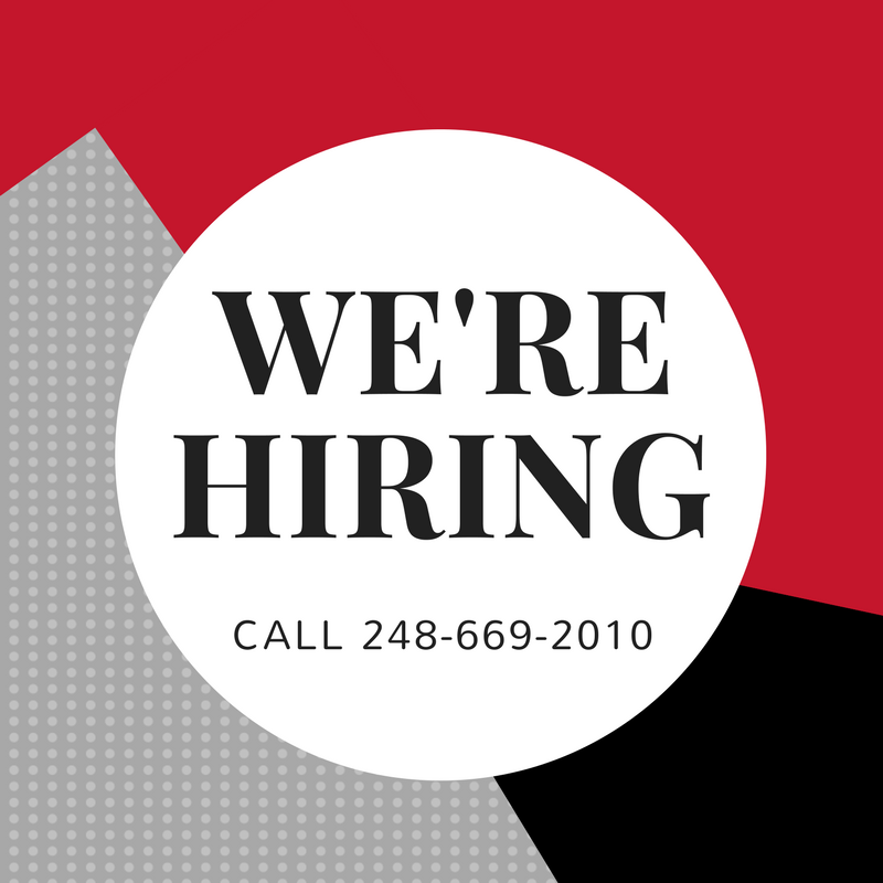 We're Hiring