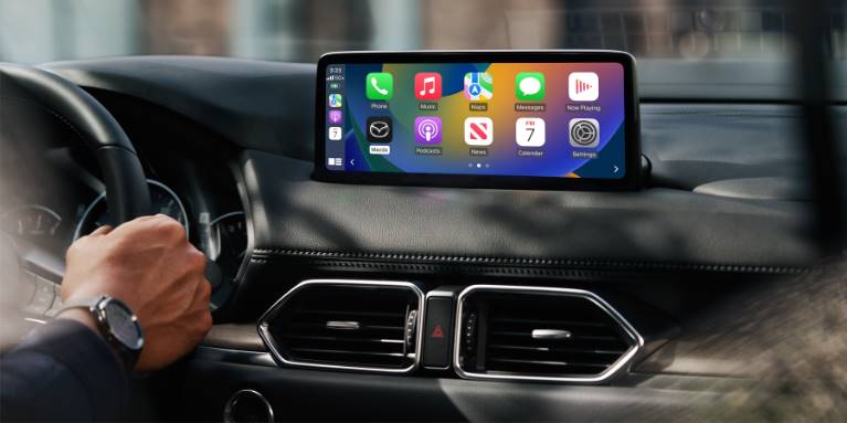 Connect and Command with Advanced Infotainment in the 2024 Mazda CX-5 Connect and Command with Advanced Infotainment in the 2024 Mazda CX-5