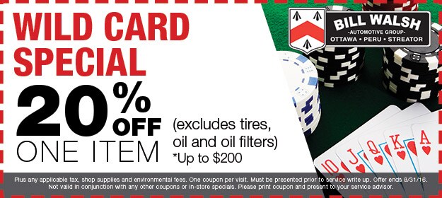 Sierra Motors Wild Card Service Coupon