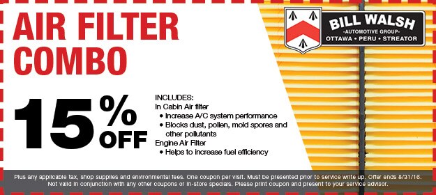 Sierra Motors Air Filter Service Coupon