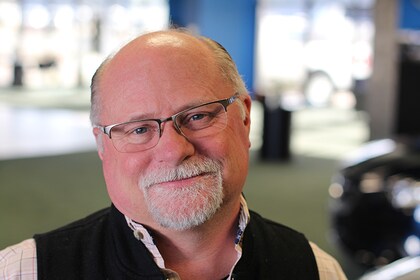 Staff member Fred White from 7a615cd292ad