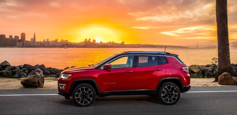 2018 Jeep Compass 2018 Jeep Compass parked on a street