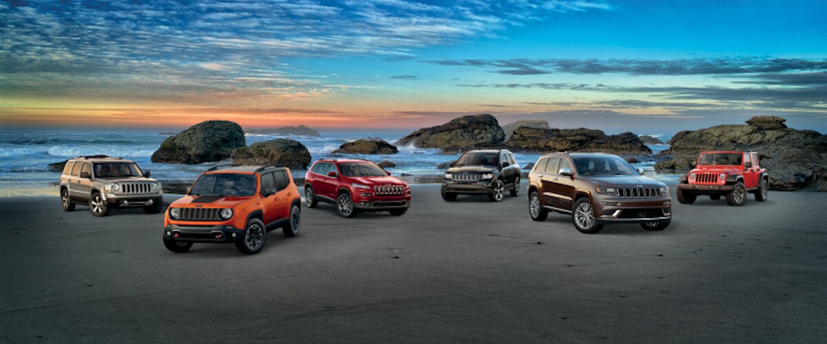 jeep vehicle lineup