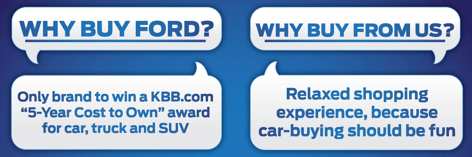 Why Buy Ford, Why Buy From Us 4