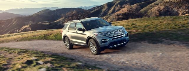 2020 Ford Explorer with mountains in background.JPG