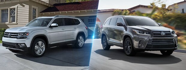 2019 VW Atlas vs. 2019 Toyota Highlander