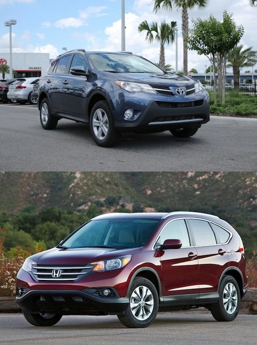 Toyota vs Honda New Toyota RAV4 vs Honda CR-V