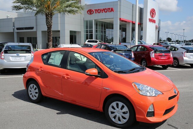 Toyota hybrids Orlando Toyota Prius c