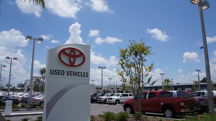used Toyota in Orlando trade-in used cars