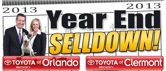 Toyota sales event New Toyota specials in Orlando