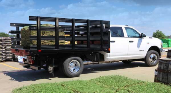 Farm truck outfitted at Sleepy Hollow Commercial Truck Center