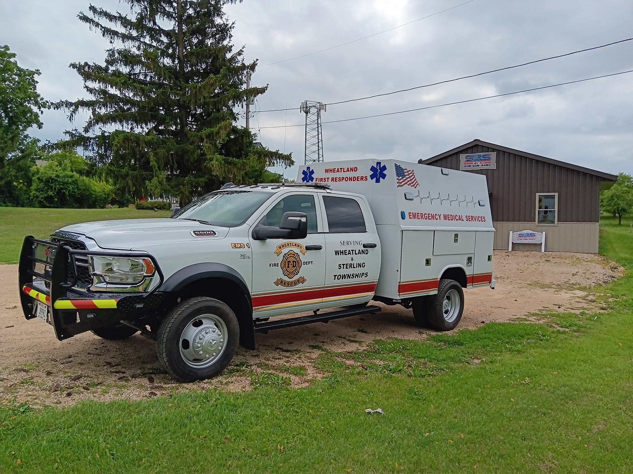 EMS truck outfitted at Sleepy Hollow Commercial Truck Center