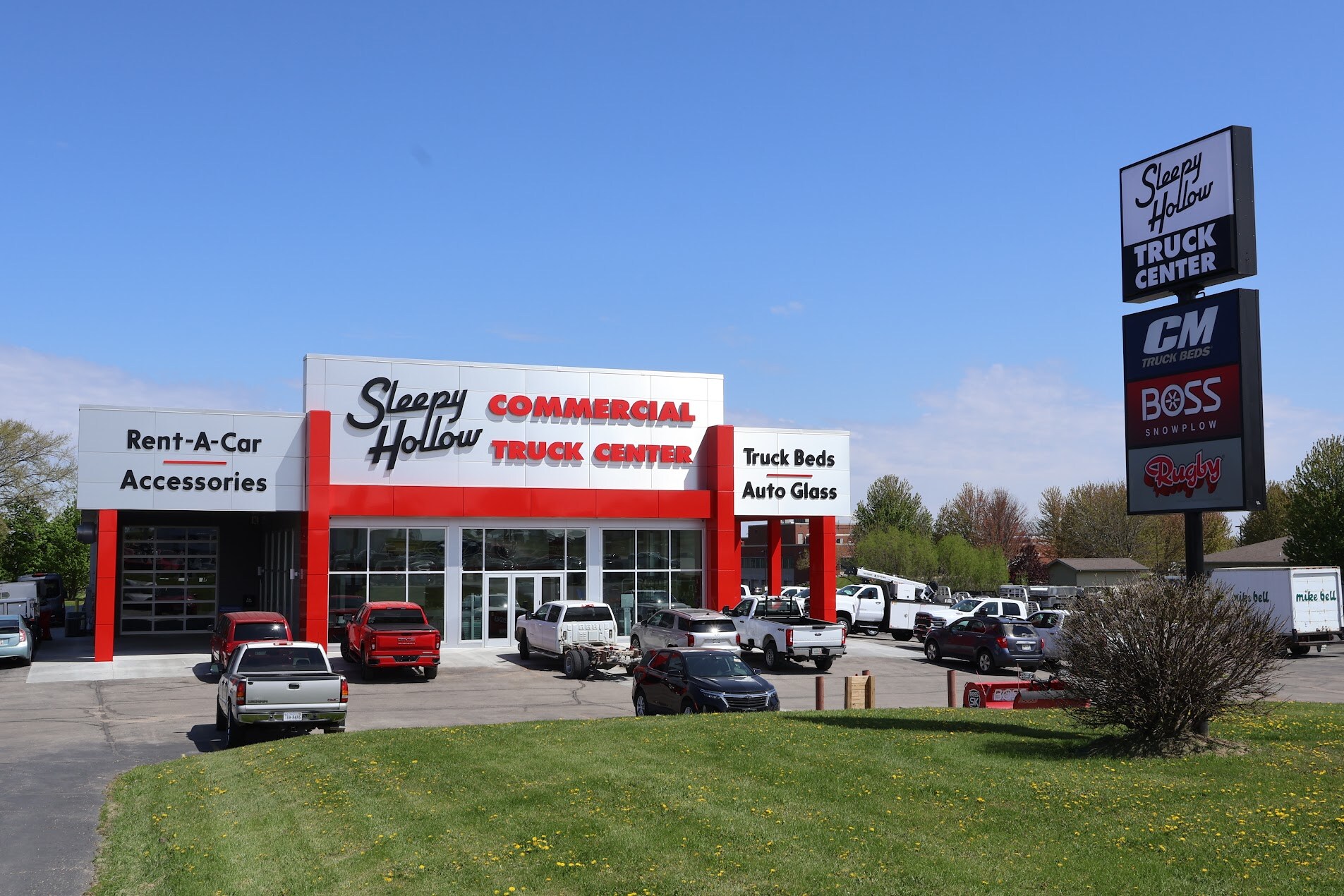 Exterior of Sleepy Hollow Commercial Truck Center in Viroqua, Wisconsin