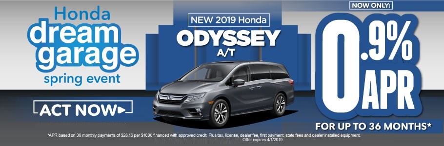 Honda Odyssey dream garage 2019 sales event in bay area oakland hayward alameda san leandro san francisco san jose castro valley san lorenzo dublin ca near me low prices.jpg