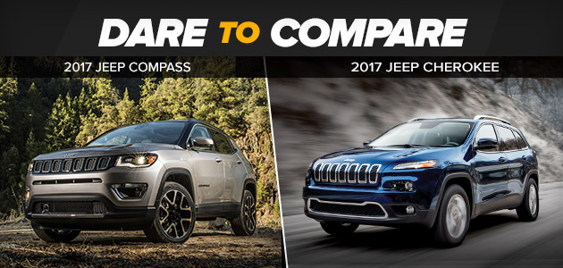 SingerlandCDJCompassVSCherokee Jeep Cherokee vs. Jeep Compass