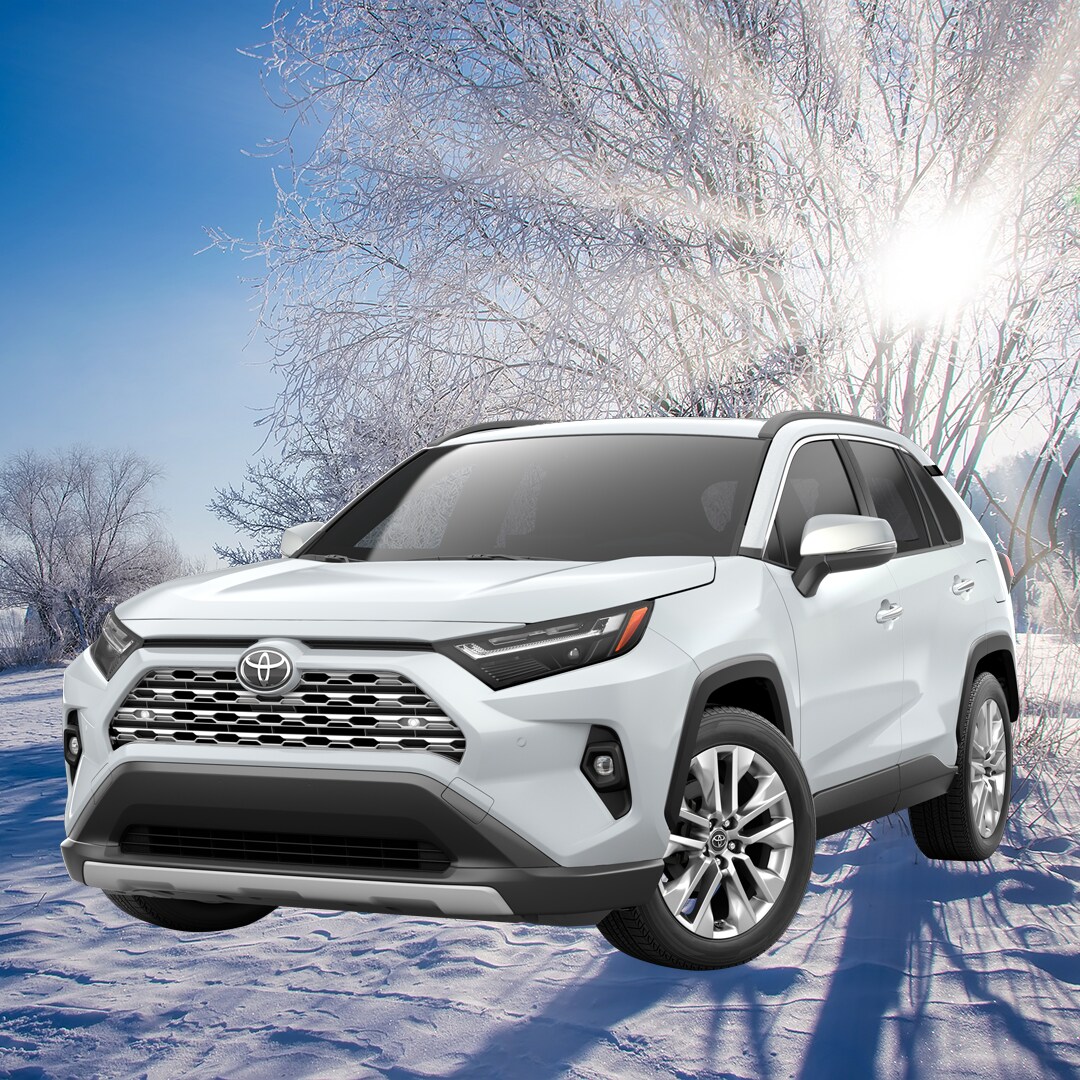 Toyota RAV4 Wind Chill Pearl (White) Exterior Paint Color.