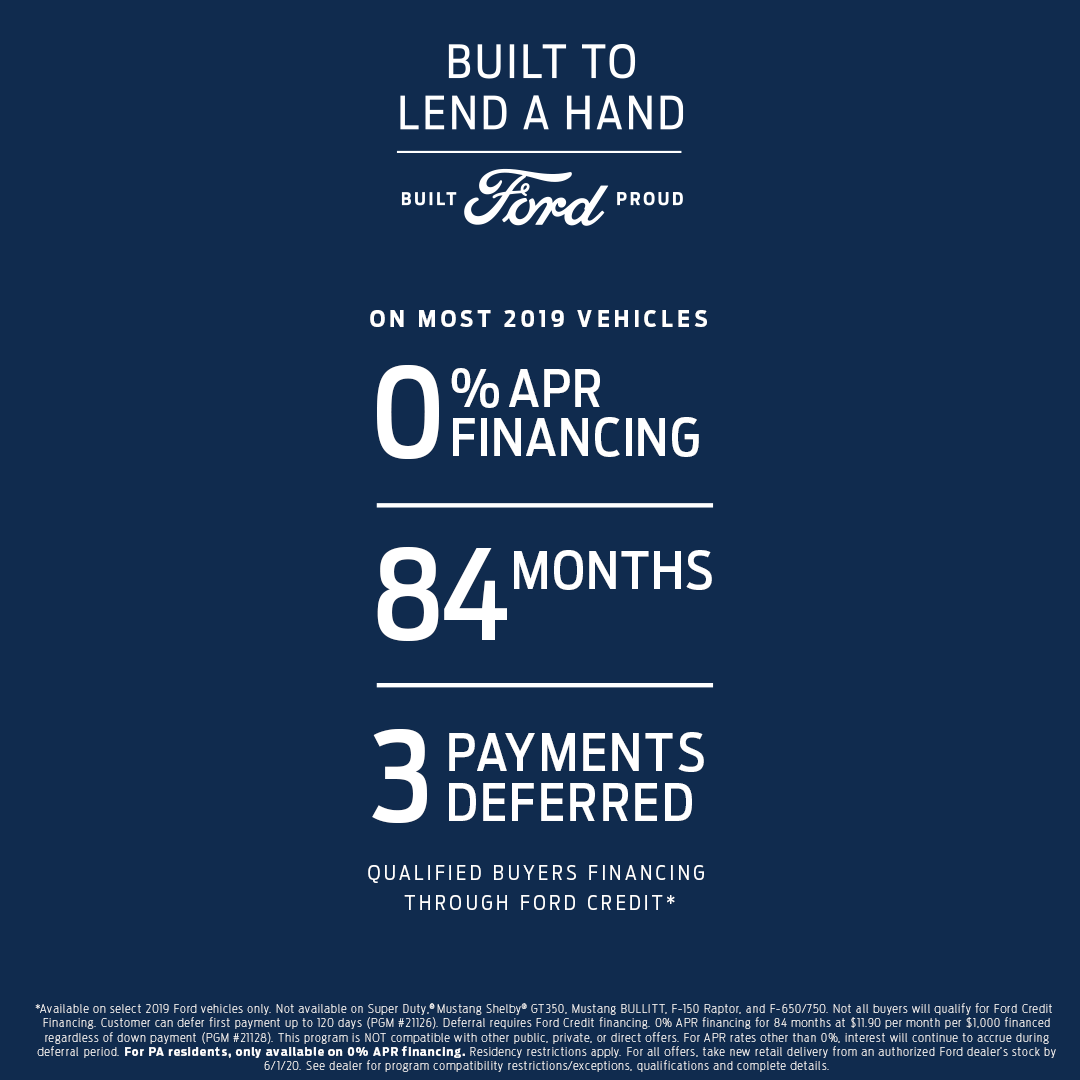 0% For 84 Months