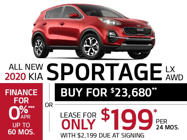 2020 Kia Sportage SUV for Sale