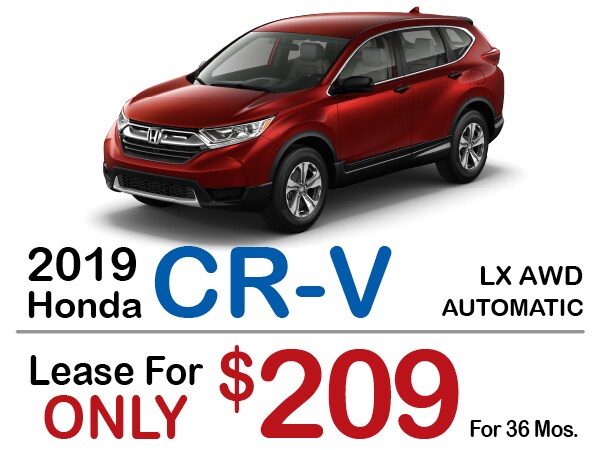 2019 Honda CR-V Lease Offer in Greensburg PA