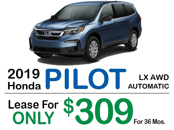 2019 Honda Pilot SUV Lease offer in Greensburg, PA
