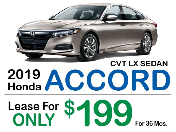 2019 Honda Accord Lease Offer in Greensburg PA