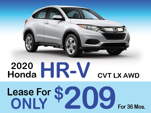 2020 Honda HR-V Lease for $209 per month