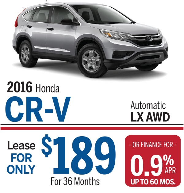 New Honda CRV Lease or Finance Offers at Smail Honda in Greensburg PA near Pittsburgh