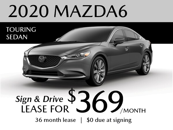 Sign and Drive the Mazda6 wiith $0 Due at Signing