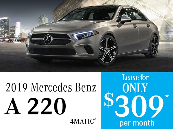 2019 Mercedes-Benz A 220 lease offer in Greensburg PA
