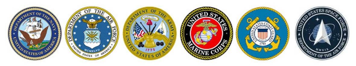 6 Military Logos.jpg 6 Military logos