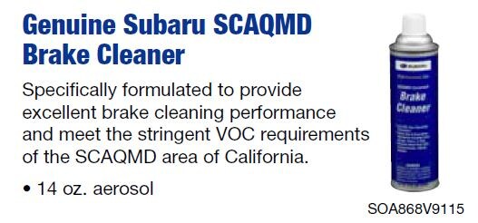 Auto Chemicals - Subaru Brake Cleaner.JPG