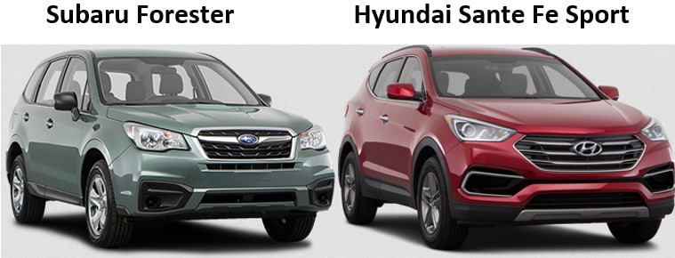 Subaru Santa Fe >> Hyundai Sante Fe Sport Vs Subaru Forester Somerset Subaru Subaru Santa Fe >> Hyundai Sante Fe Sport Vs Subaru Forester Somerset Subaru