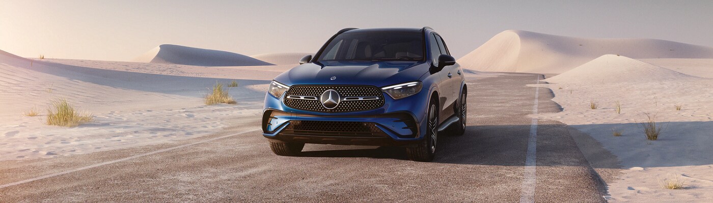 Mercedes-Benz GLC SUV Mercedes-Benz GLC SUV in the desert